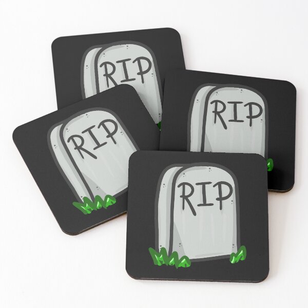 Item preview, RIP rest in peace halloween gravestone designed and sold by MonkiFlipp.