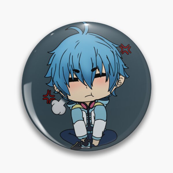 Item preview, Dramatical Murder - Aoba Chibi Pout designed and sold by Mammons-Goldie.