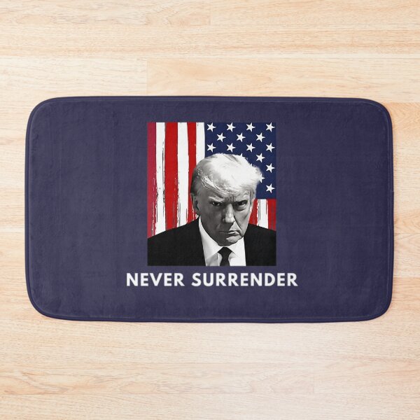 Item preview, Never Surrender Trump designed and sold by Aesthetic-Verse.