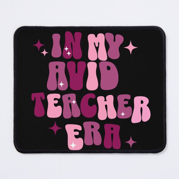 Item preview, AVID Teacher | In My AVID Teacher Era | Cute Teacher | Retro | Groovy Pink designed and sold by ShoniwDesigns.