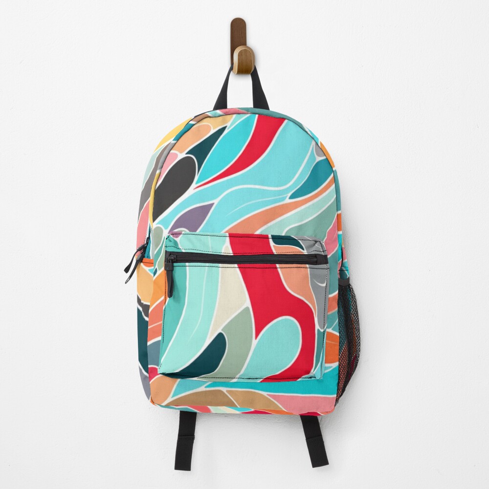 Item preview, Backpack designed and sold by patternshoprad.