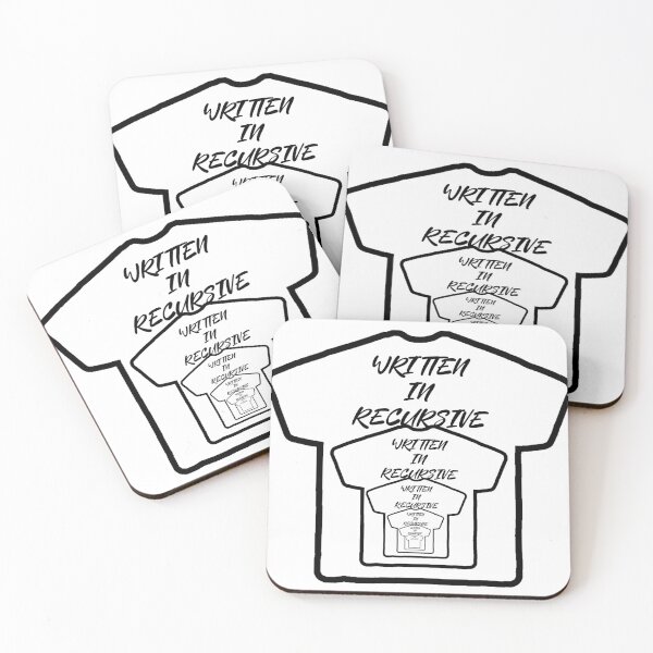 Item preview, Written In Recursive designed and sold by TheCornrCabinet.