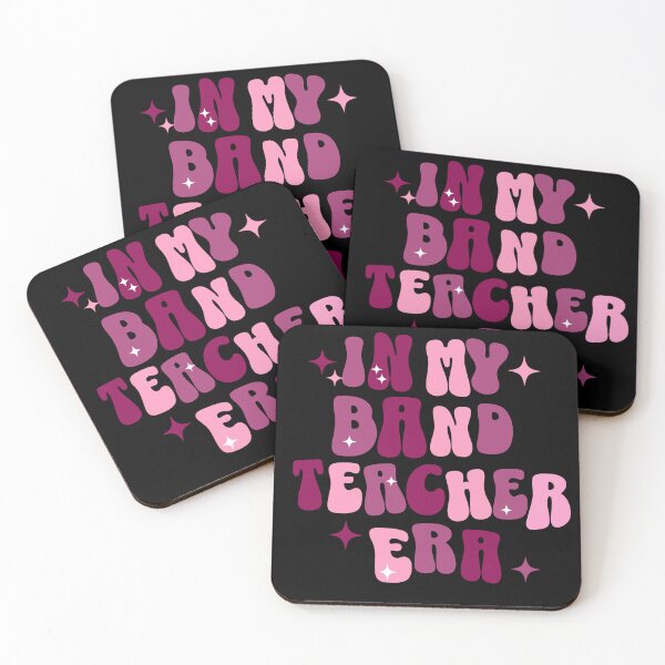 Artikelvorschau, Bandlehrer | In meiner Bandlehrer-Ära | Netter Lehrer | Retro | Grooviges Pink entworfen und verkauft von ShoniwDesigns.
