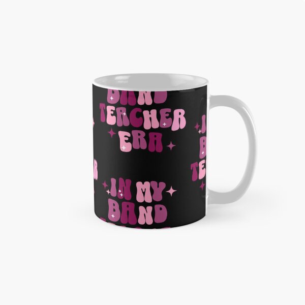 Artikelvorschau, Bandlehrer | In meiner Bandlehrer-Ära | Netter Lehrer | Retro | Grooviges Pink entworfen und verkauft von ShoniwDesigns.