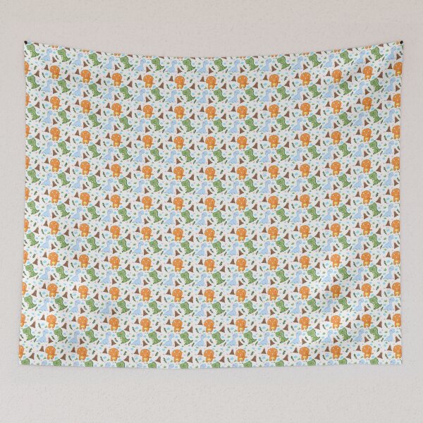 Item preview, dinosaur seamless pattern designed and sold by DdemocrazydizZ.