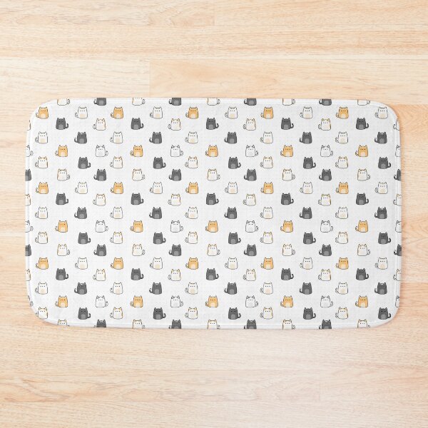 Item preview, cat seamless pattern designed and sold by DdemocrazydizZ.