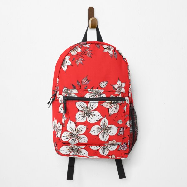 Item preview, Artistic cherry blossoms on a red background designed and sold by FlowerandDesing.