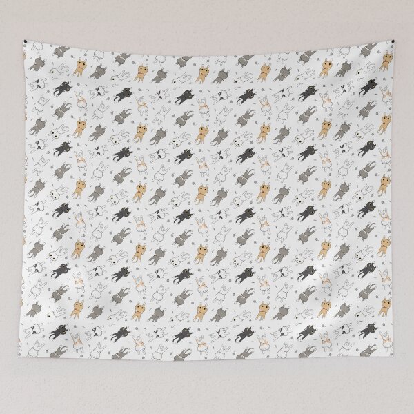 Item preview, cat seamless pattern designed and sold by DdemocrazydizZ.