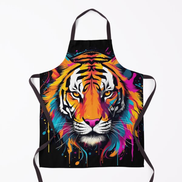Item preview, "Tiger in Technicolor" designed and sold by Art-Vortex-fr.