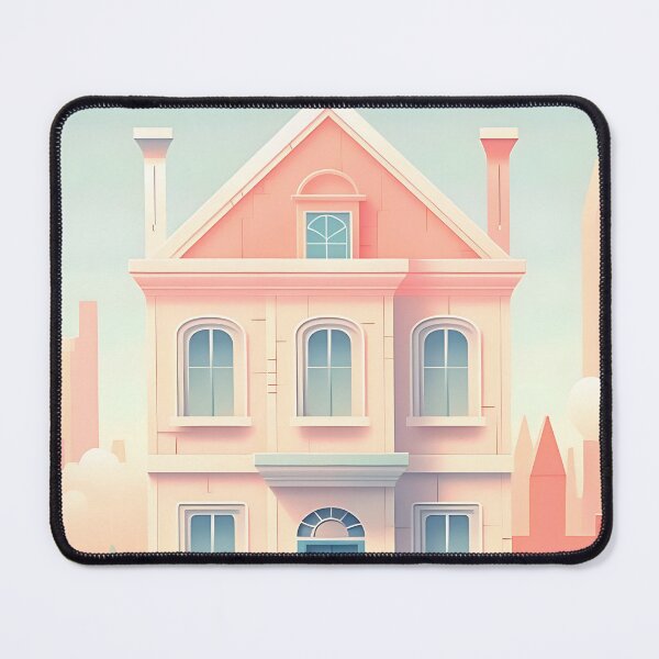 Item preview, Dual Door Delight: Welcome in blue and pink designed and sold by ArrangedDesigns.