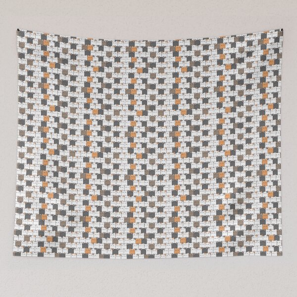 Item preview, cat seamless pattern designed and sold by DdemocrazydizZ.