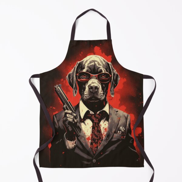 Item preview, dog gangster designed and sold by patternshoprad.