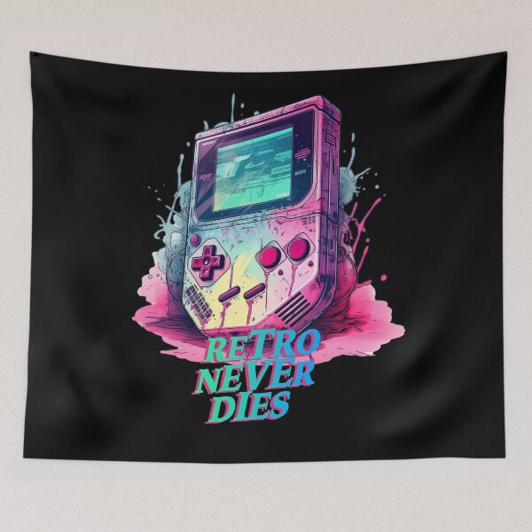 Item preview, Retro Never Dies - Portable Game Console designed and sold by go-go-designs.