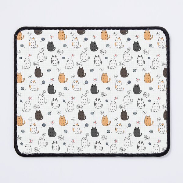 Item preview, cat seamless pattern designed and sold by DdemocrazydizZ.