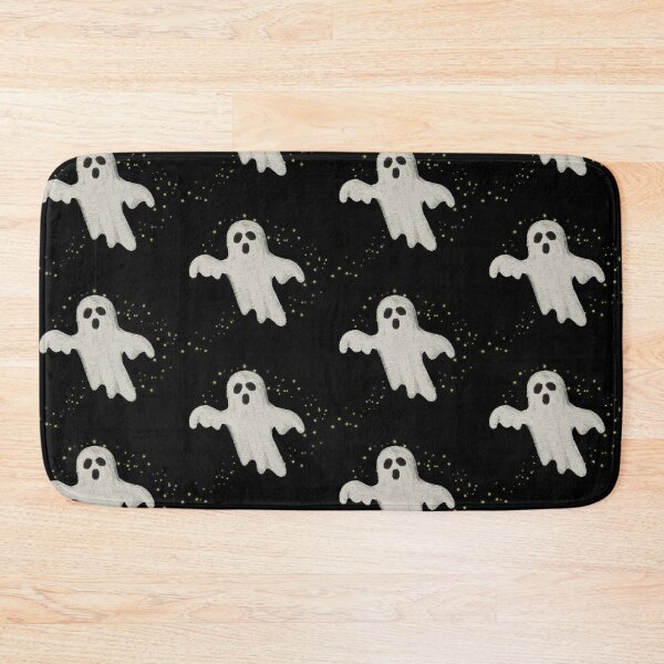 Item preview, Ghost on a black background designed and sold by Yuliya Papova.