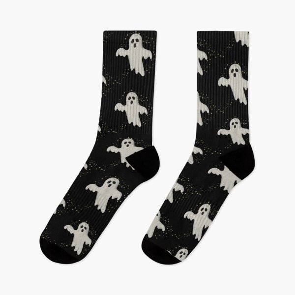 Item preview, Ghost on a black background designed and sold by Yuliya Papova.