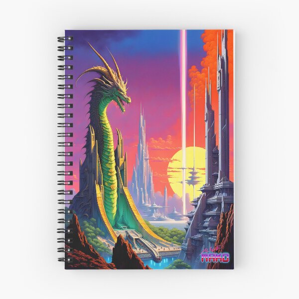 Item preview, Retro Scifi Skyline Deco CCCIX designed and sold by AliceMako.