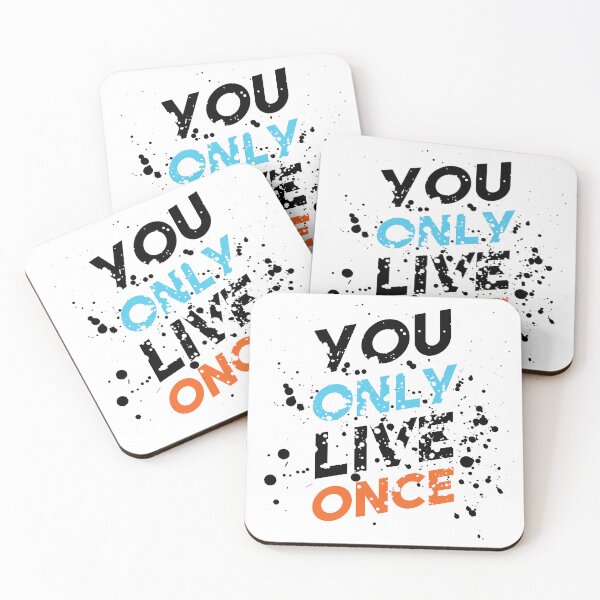 Item preview, You Only Live Once designed and sold by NERDDZ.