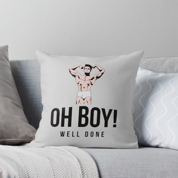 Item preview, Oh Boy! Well done - Flexing muscle hunk designed and sold by gayishdesign.