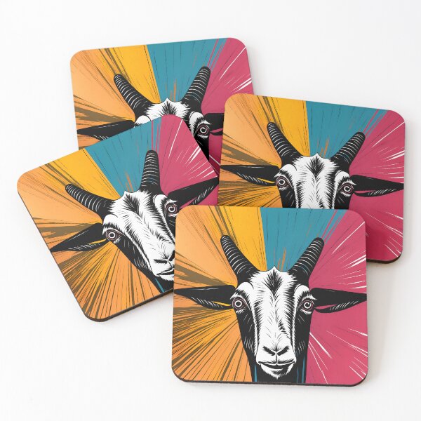 Item preview, goat party designed and sold by ZenStickConcept.