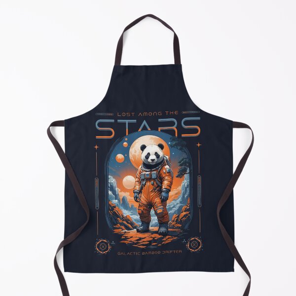Item preview, Panda Astronaut - Lost Among The Stars designed and sold by faunathreads.