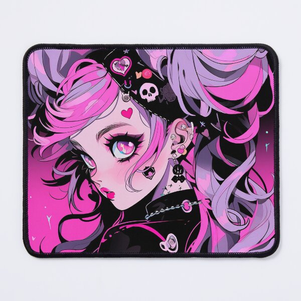 Item preview, Kawaii Pink Pop Kei Anime Girl designed and sold by bubblegoth.