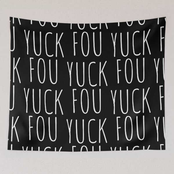 Item preview, Pun-tastic Attitude: Yuck Fou's Playground - white designed and sold by EmeraldeaArt.