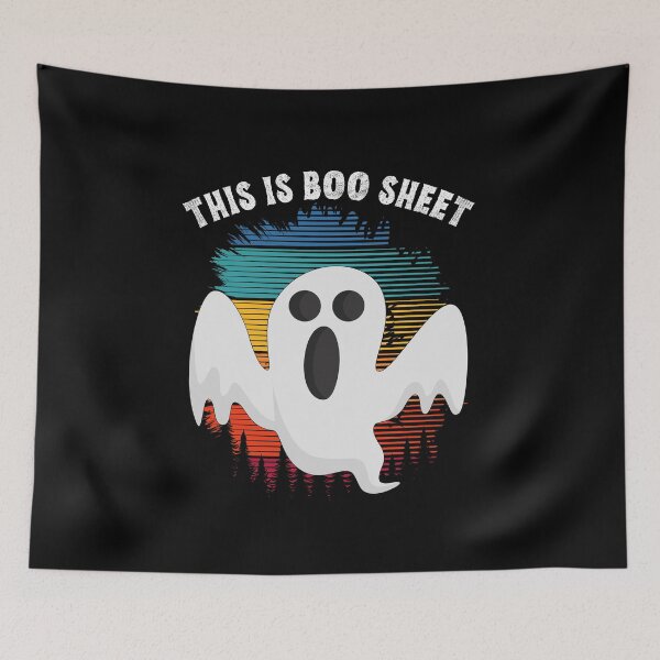 Item preview, This IS BOO SHEET - Ghost, Retro, Halloween Costume designed and sold by Sun Sand & Sea Art.