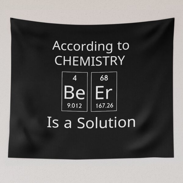 Item preview, According To Chemistry BEER is a Solution designed and sold by blakfrog.