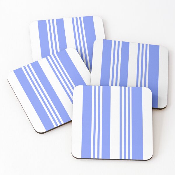 Item preview, Blue And White Vertical Stripes  designed and sold by Designfs.