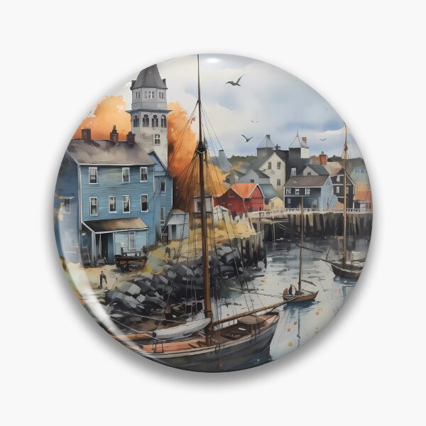 Item preview, "Haunted Harbor" designed and sold by Art-Vortex-fr.