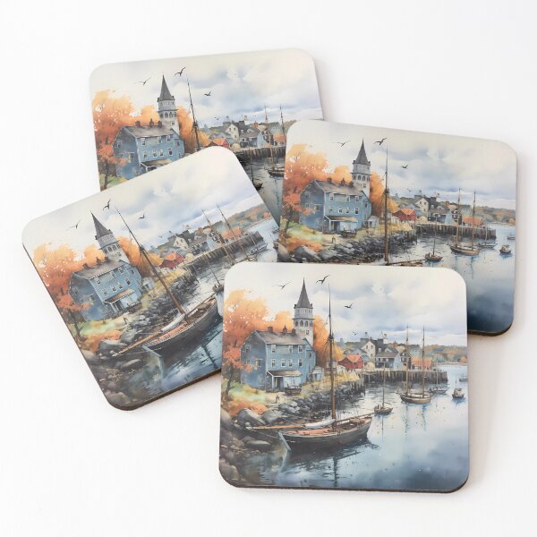 Item preview, "Haunted Harbor" designed and sold by Art-Vortex-fr.