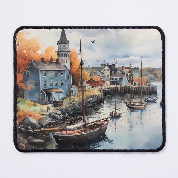 Item preview, "Haunted Harbor" designed and sold by Art-Vortex-fr.