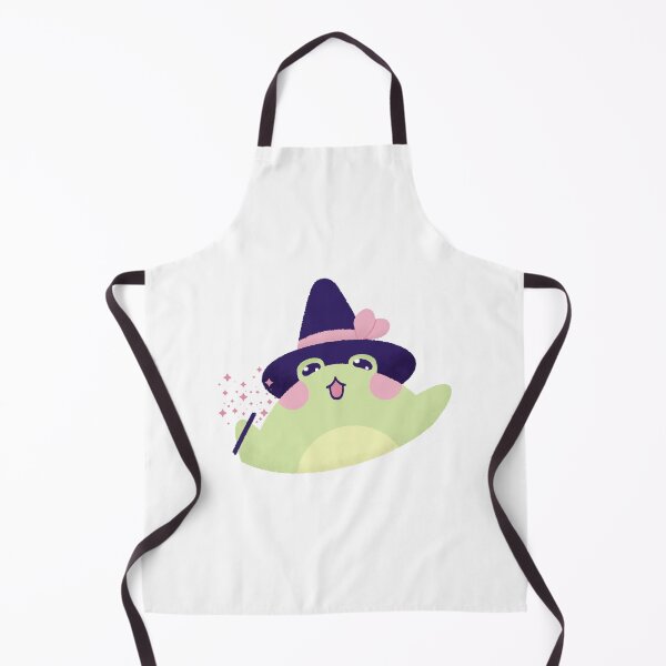 Item preview, Cute wizard frog with a magic wand designed and sold by Shakro.