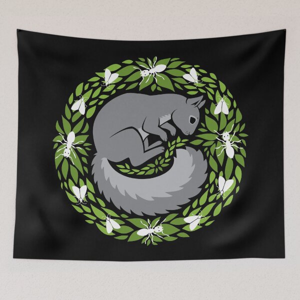 Item preview, Squirrel & Bugs designed and sold by Britt Sorensen.