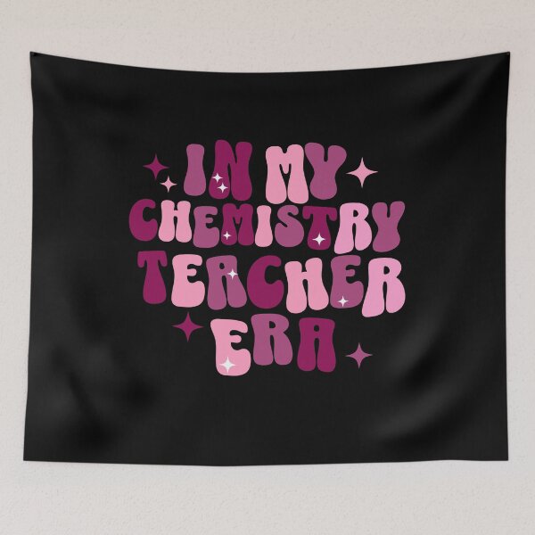 Item preview, Chemistry Teacher | In My Chemistry Teacher Era | Cute Teacher | Retro | Groovy Pink designed and sold by ShoniwDesigns.