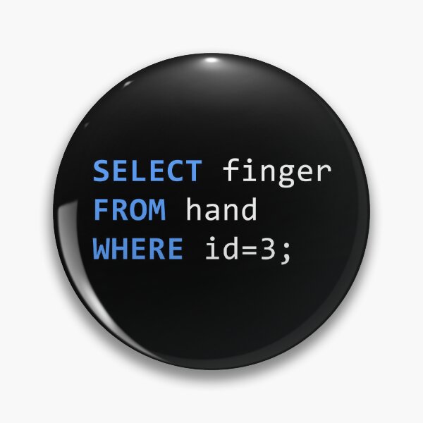 Item preview, SQL Magic - Select Finger From Hand - Unearthing Data Treasures in Every Query designed and sold by Ridaelb.