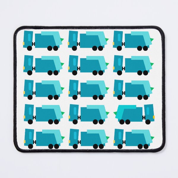 Item preview, contraflow IIIa - bin lorry (garbage truck) blue theme v1 designed and sold by fishpressink.