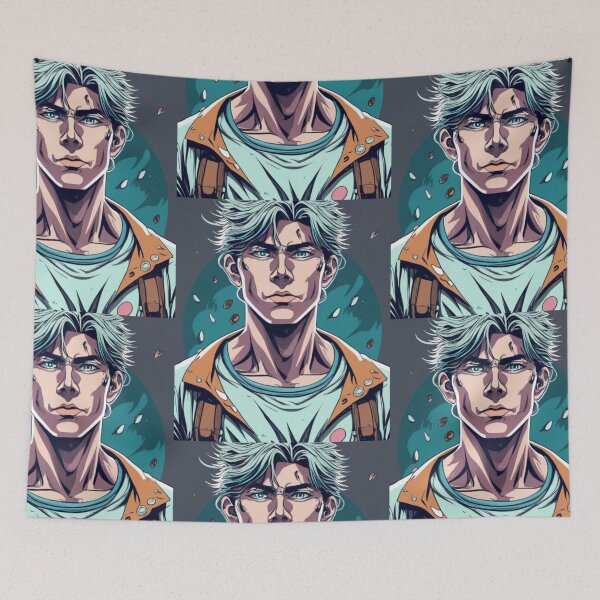 Item preview, ANIME COOL BOY , FIGHT MODE, T-SHIRT DESIGN designed and sold by AyushAIImage01.