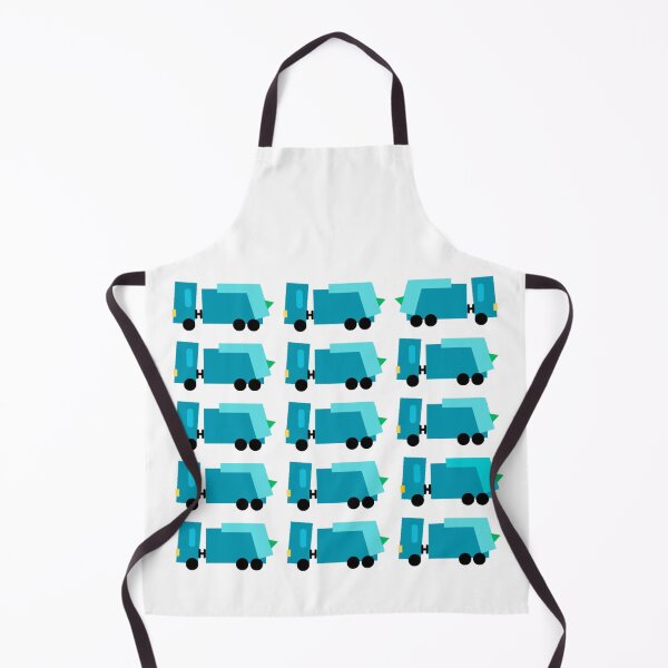 Item preview, contraflow IIIb - bin lorry (garbage truck) blue theme v1 designed and sold by fishpressink.