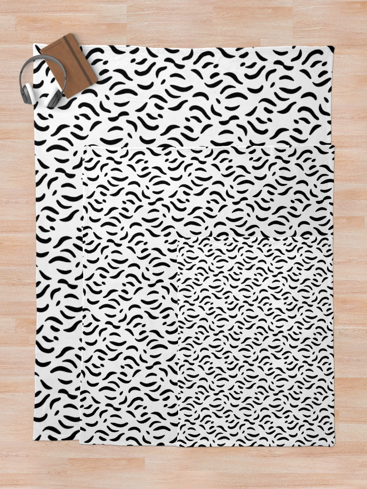 Thumbnail 5 of 6, Throw Blanket, Cute Abstract Pattern designed and sold by DafraDesign.
