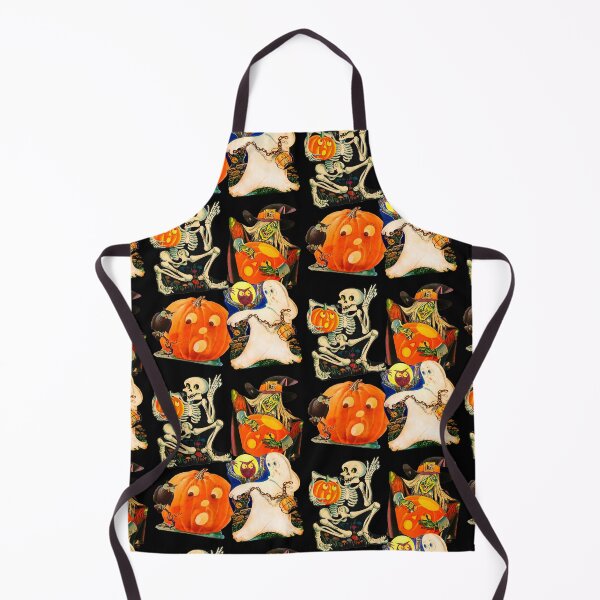Item preview, Vintage Halloween Decorations Collage designed and sold by PopFanShop!.
