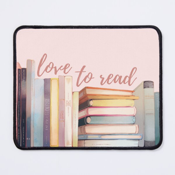 Item preview, Books Lined Up "Love to Read" designed and sold by OPSakura.