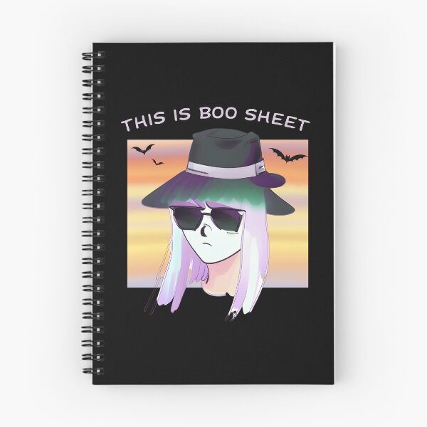 Item preview, Nostalgic Nightmares: A Grumpy Girl Ghost Haunting in Retro Anime Style - BOO Sheet, Retro, Halloween Costume designed and sold by Sun Sand & Sea Art.
