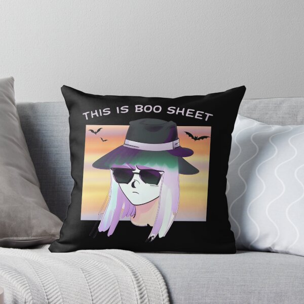 Item preview, Nostalgic Nightmares: A Grumpy Girl Ghost Haunting in Retro Anime Style - BOO Sheet, Retro, Halloween Costume designed and sold by Sun Sand & Sea Art.