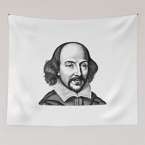 Item preview, William Shakespeare Portrait designed and sold by NTGUILTY.