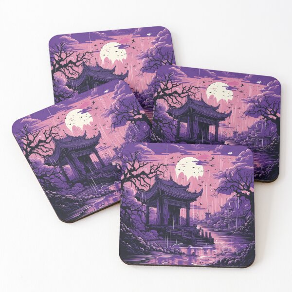 Item preview, Pagoda In The Underworld - Fantasy Landscape designed and sold by AiHead.