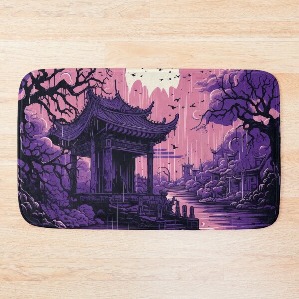 Item preview, Pagoda In The Underworld - Fantasy Landscape designed and sold by AiHead.