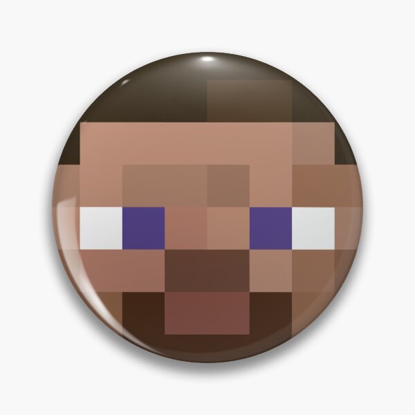 Artikelvorschau, Minecraft Steve lustige Textur entworfen und verkauft von RiptideShirt.