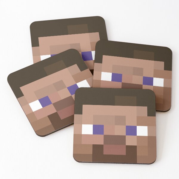 Item preview, Minecraft Steve Funny Texture designed and sold by RiptideShirt.